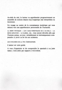 Les coulisses de la vie - Piotr Phénix
