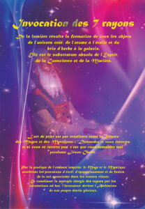 L'invocation des 7 rayons